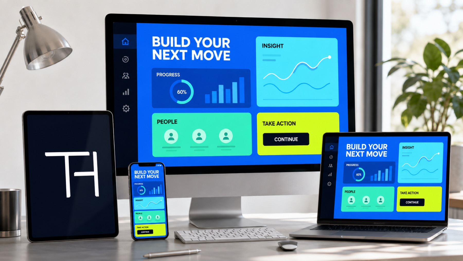 TheFounderHub onboarding system on premium devices