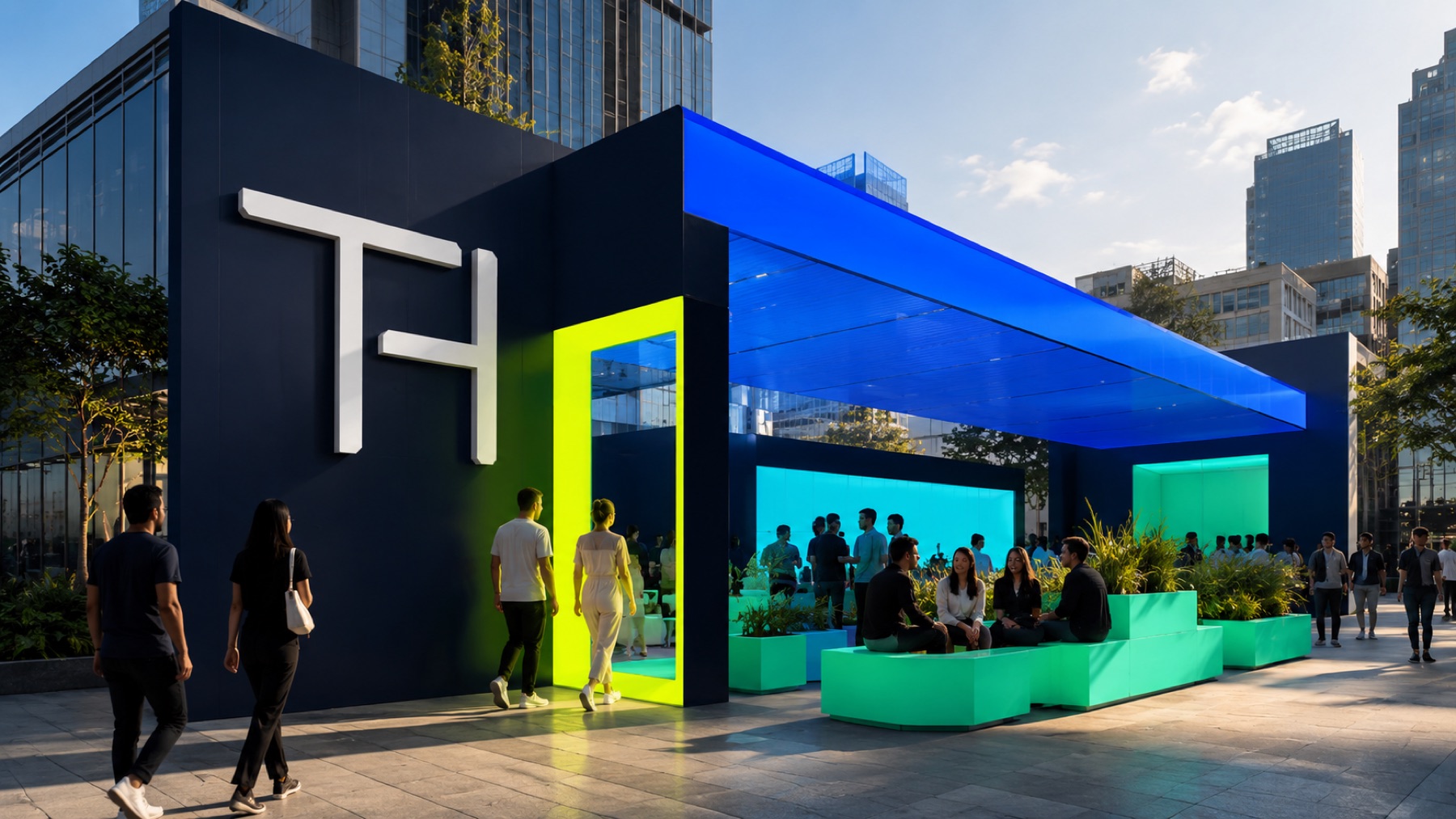 TheFounderHub pavilion in motion